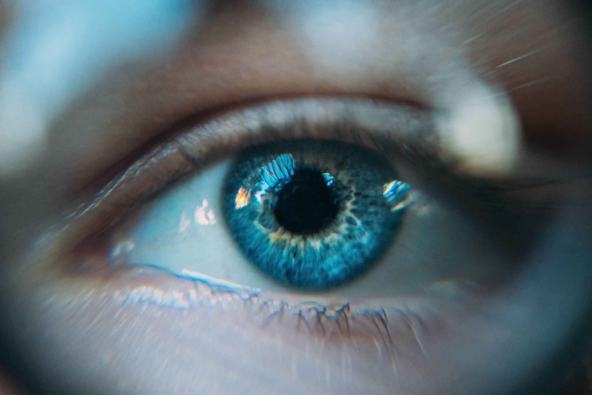 eye closeup